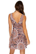 Luli Fama La Reina Del Sur V Neck Short Dress